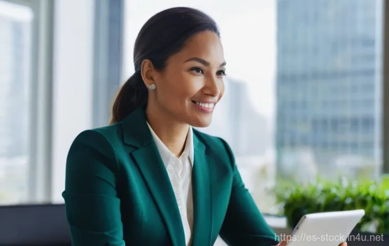 증권투자상담사 시험 최신 경향 - **Prompt:** "A diverse female financial advisor, in her early 30s, with a warm and professional deme...