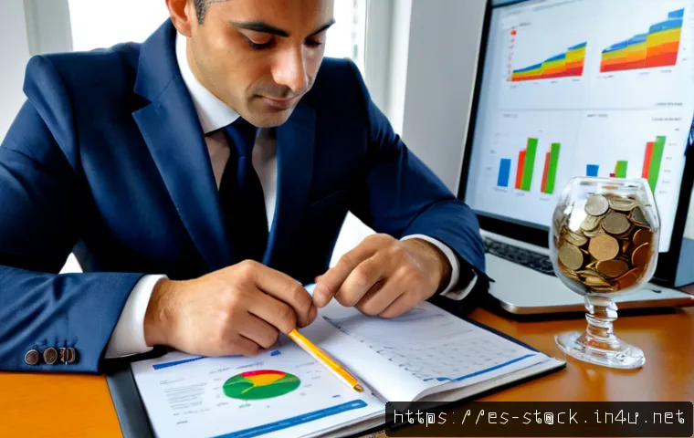 증권투자상담사 경력직 채용 준비 - Photorealistic experienced investment advisor in a tailored business suit preparing for a job interv...